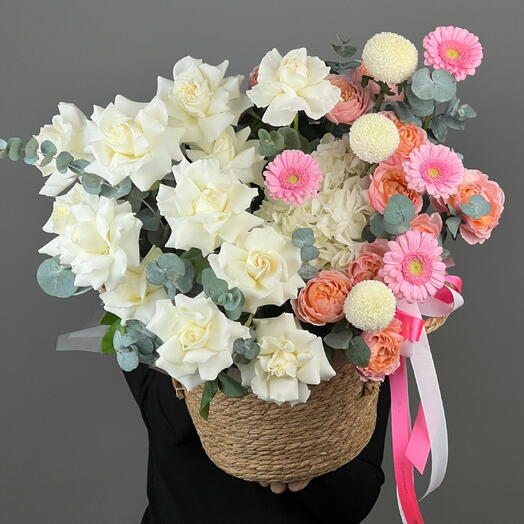 Цветы Букет Art Flowers	Нежное спокойствие