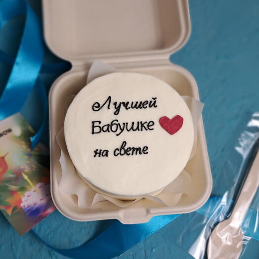 Бенто-тортик для бабушки