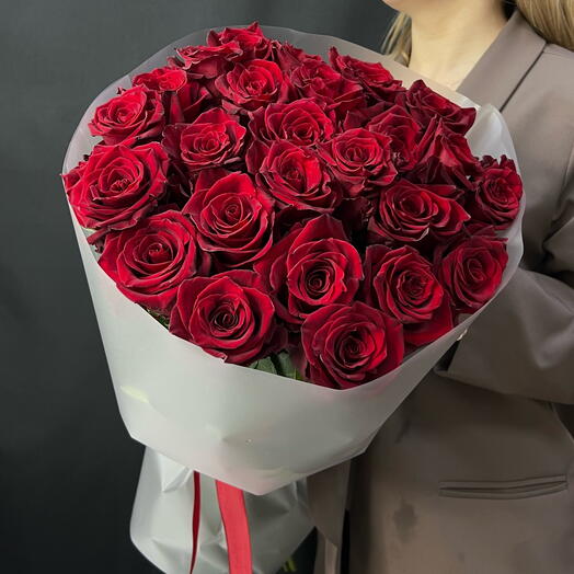 Ramo de rosas rojas