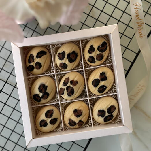 Орешки «Леопард» со сгущенкой на 8 марта