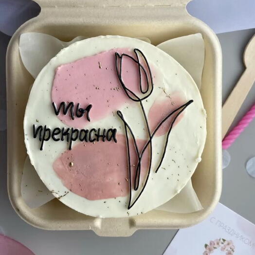 Бенто торт Ты прекрасна