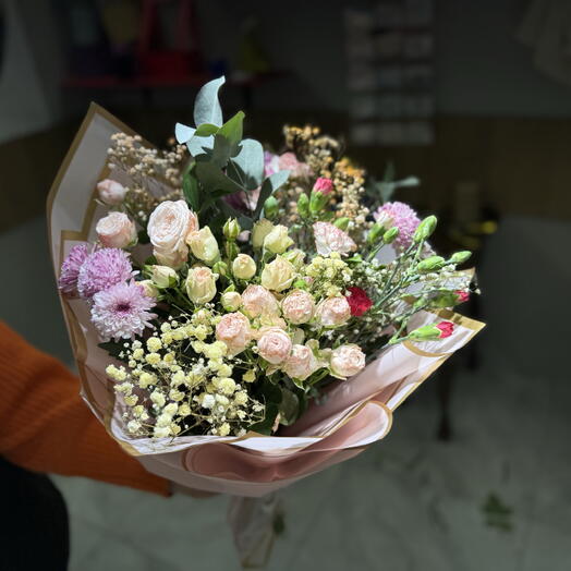 Dreamy Pastel Mixed Bouquet