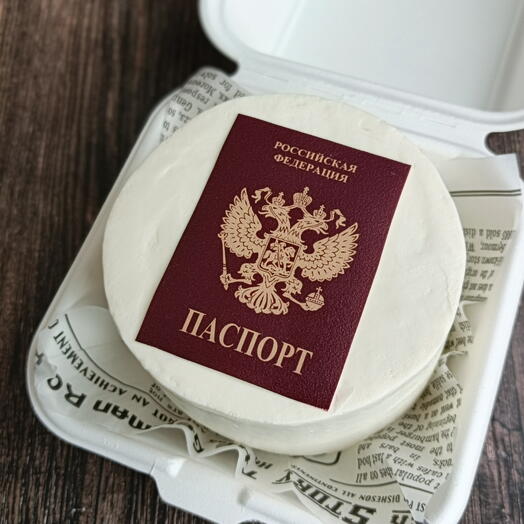 Бенто торт "на 14 лет" с паспортом