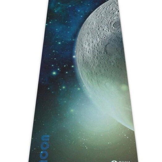 Коврик для йоги, фитнеса и пилатеса Moon Space Collection из замши и каучука, 3,5 мм