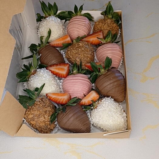 Клубника в шоколаде "Рай 12🍓"