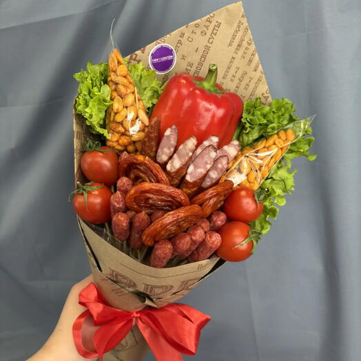 Мужской букет колбасный 2