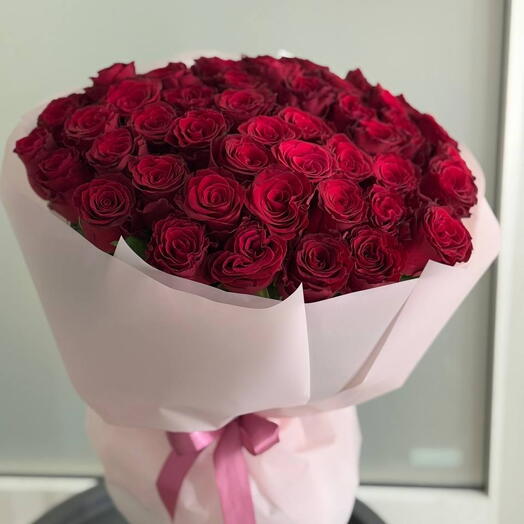 Букет из 51 розы 🌹