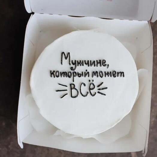 Бенто торт «мужчине»