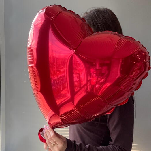 Шар фольгированный сердце ♥️
