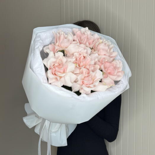 Букет из французских роз Pink Mondial