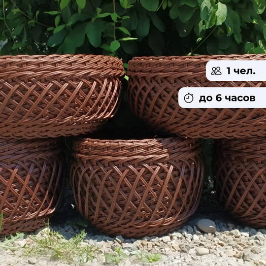 Ручная работа. Мастер-класс по созданию изделия из ротанга