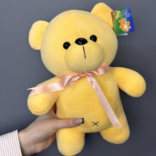 Игрушка маленький мишка желтый