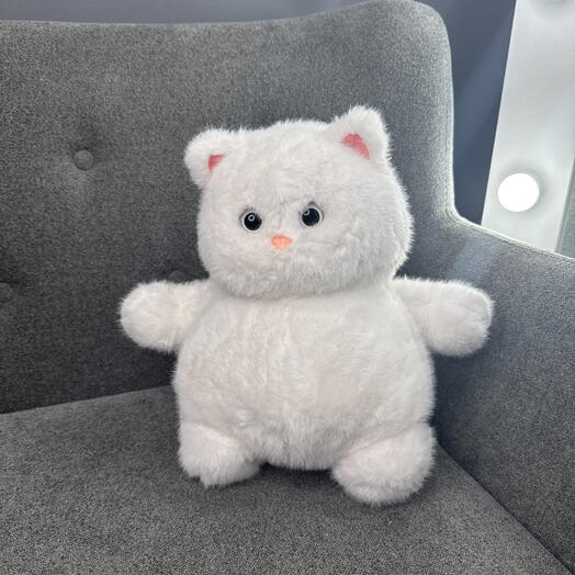Мягкая игрушка «Кот🐱» белый