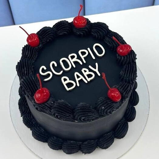 Торт ламбет девушке на день рождения, "Scorpio"