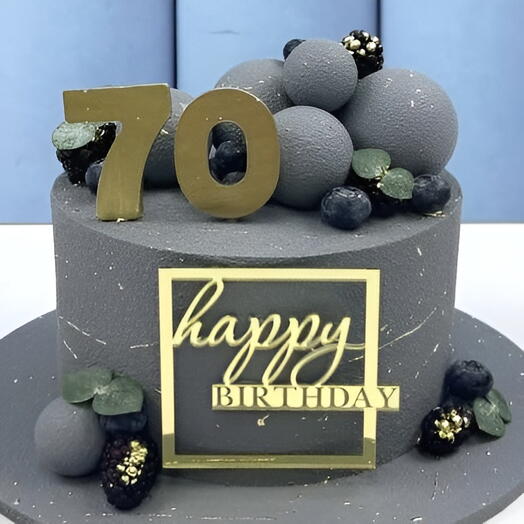 Торт для мужчины на день рождения на 70 лет