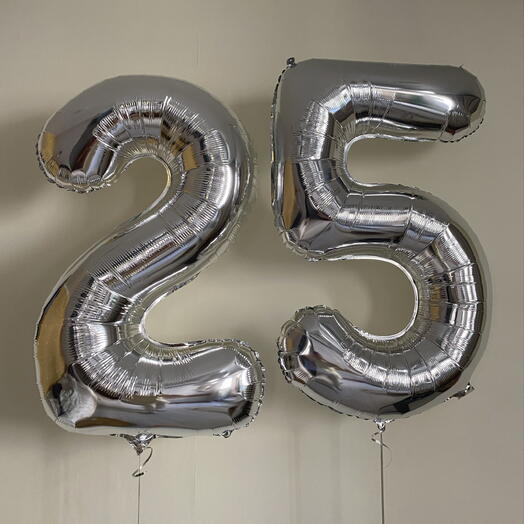 Шар цифра 25