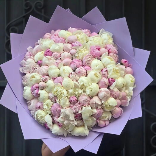 Букет из пион🌸
