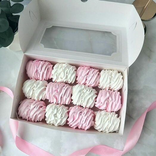 Зефир ручной работы маме на день рождения