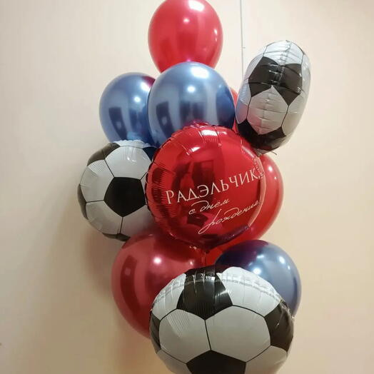Связка шаров для мальчика