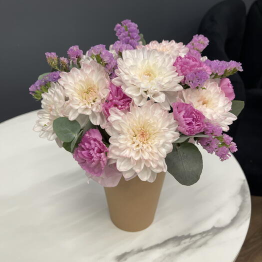 Стаканчик с цветами 🌸