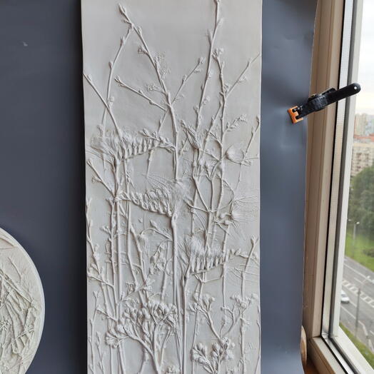 Ботаническое панно "Цветущая весна"