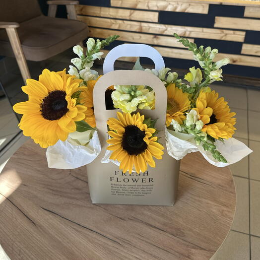 Летняя сумочка с подсолнухами 🌻