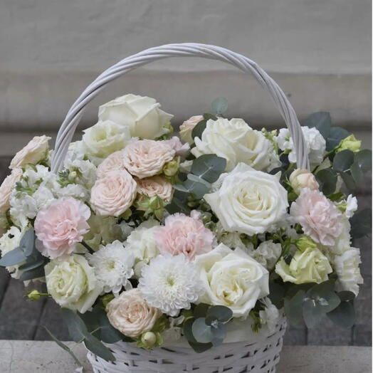 Корзина с цветами 3:9