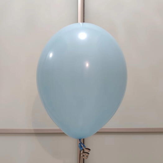 Шар пастель голубой экстра (Sky Blue) с гелием. Гелиевые воздушные шарики на любое мероприятие, день рождения, юбилей корпоратив