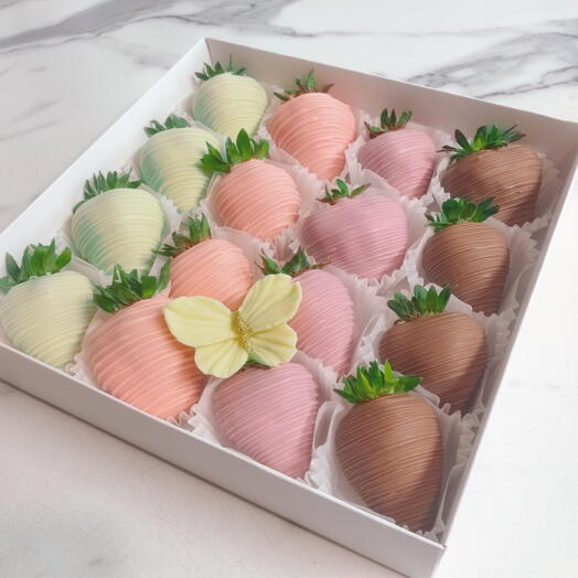 Клубника в шоколаде 🍓 16-20 штук, подарок, сладкий набор, день рождения