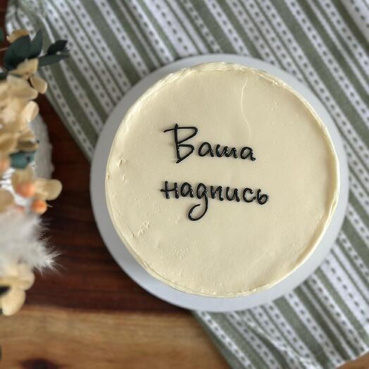 Бенто торт с вашей надписью