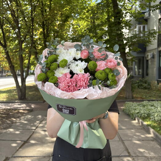 Авторский букет «Закат»