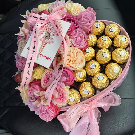 Композиция с конфетами ❣️