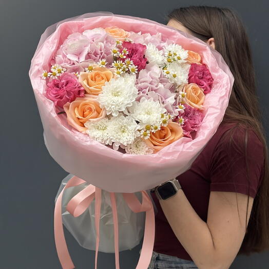 Дофаминовый букет 💐 S
