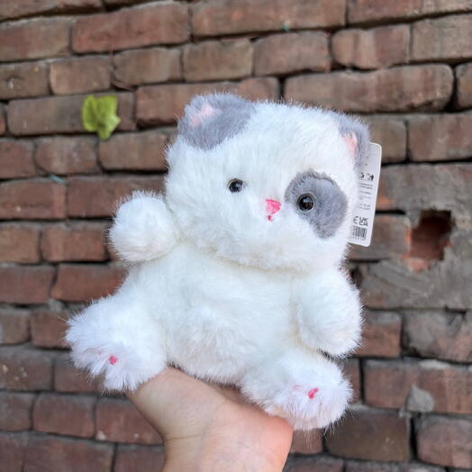 cat grey 15cm