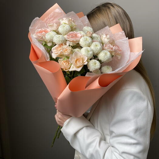 Bouquet "Crunch meringue"