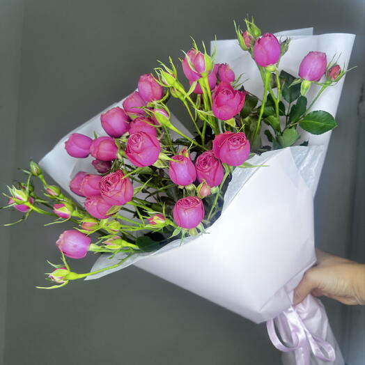 Кустовая роза 🌹 М