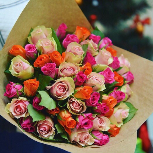 Bouquet of 25 roses