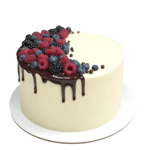 Pastel De baya delicia