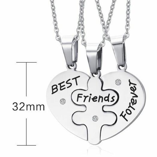 DC258 Парный кулон "Лучшие друзья навсегда"