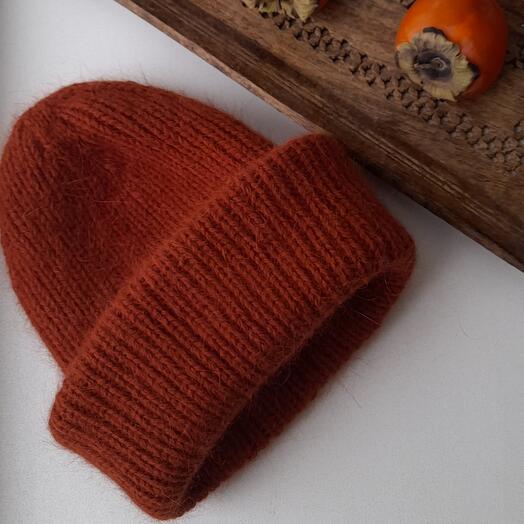 Шапка из пуха норки