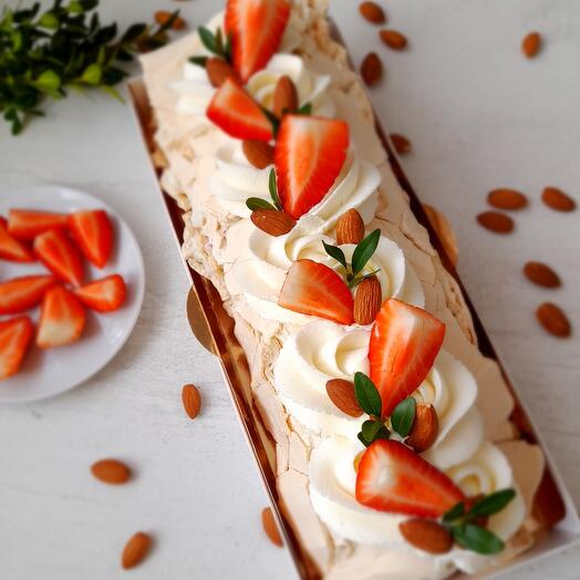 Меренговый рулет