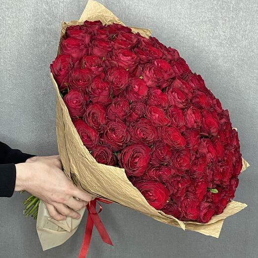 Букет из 101 красной 🌹