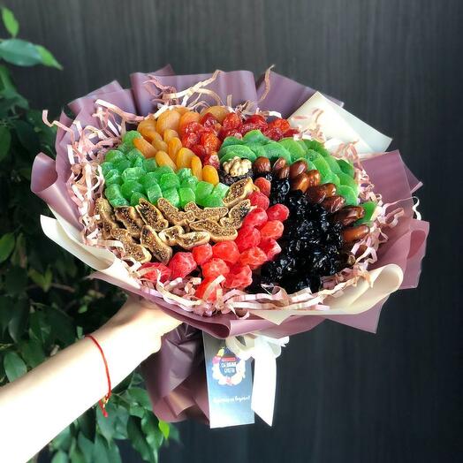 Букет из сухофруктов Спираль