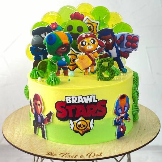 Bravo Stars Birthday Cake
