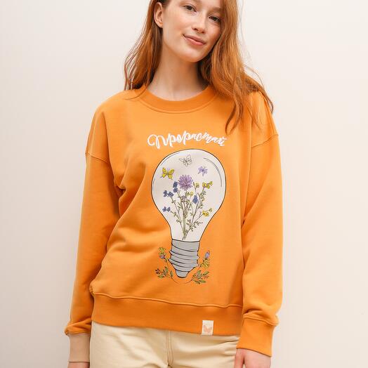 Women's sweatshirt "Light Bulb"