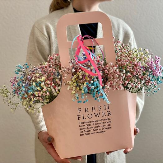 Гипсофила в сумочке