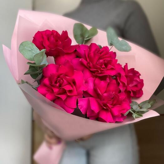 Ramo de 5 rosas francesas