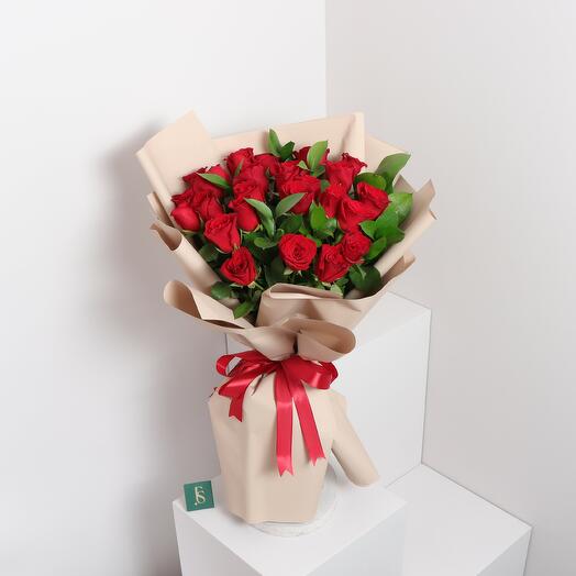Glam Red Bouquet