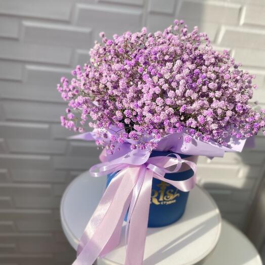 Цветы в коробке