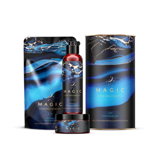 SPA бокс подарочный/MAGIC AIR/Ceremonial/Wild strawberries and cashmere wood